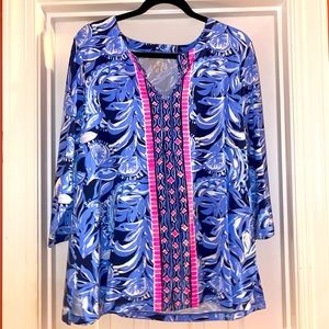 Lilly Pulitzer Chilly Lilly Karina Tunic Top